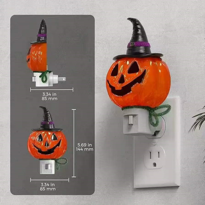 Decorative Halloween Pumpkin Night Light Kalsten