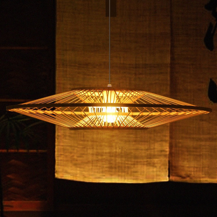 Geometric Pattern Pendant Light