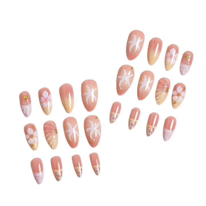 Premium Decorative Press-On Nail Set Kalsten