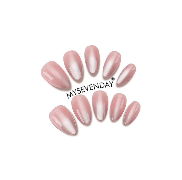 Elegant Long Almond-Shaped Press-On Nails Kalsten