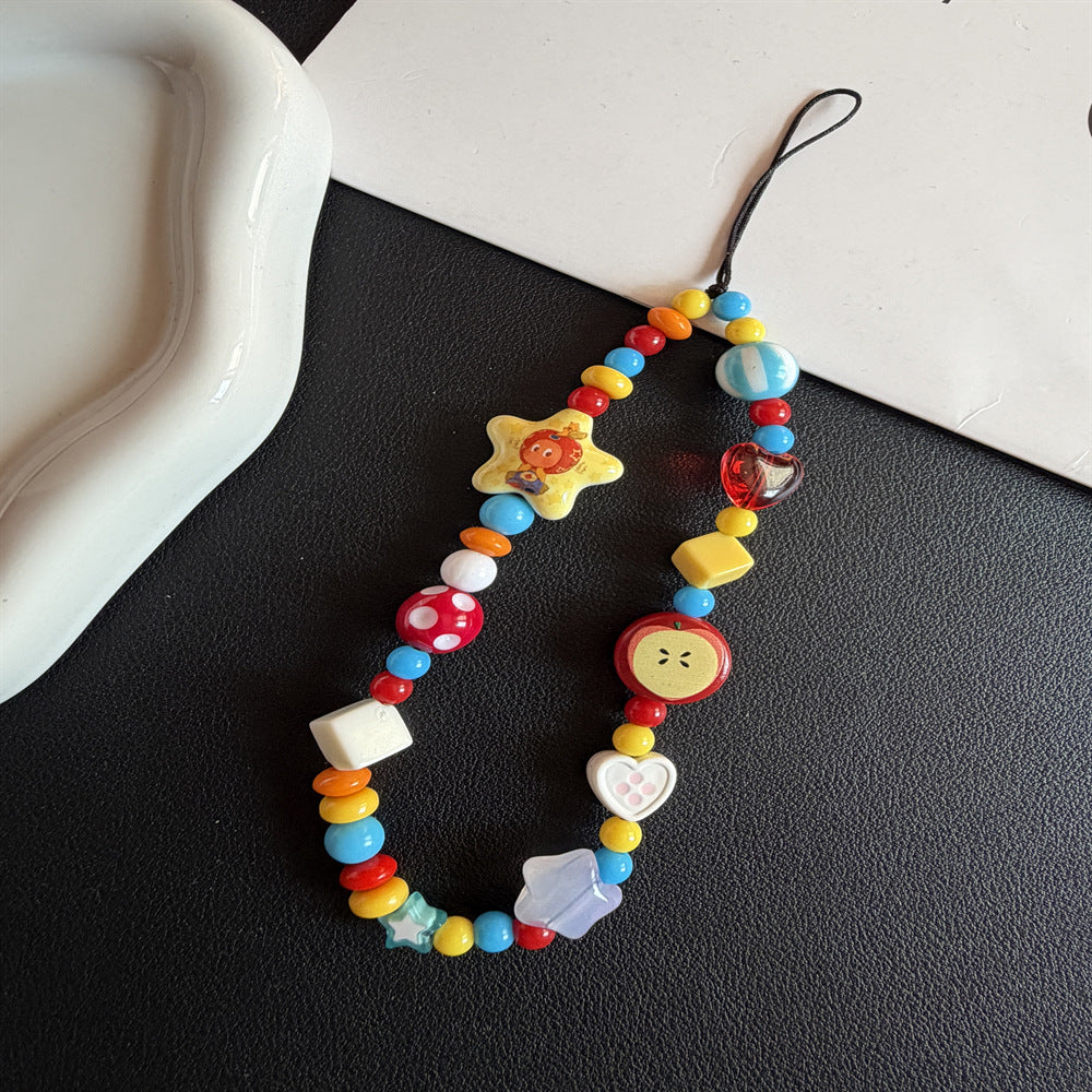 Playful Themed Beaded Eyewear Holder Kalsten