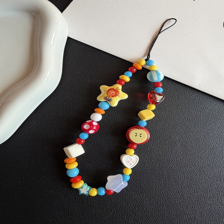 Playful Themed Beaded Eyewear Holder Kalsten