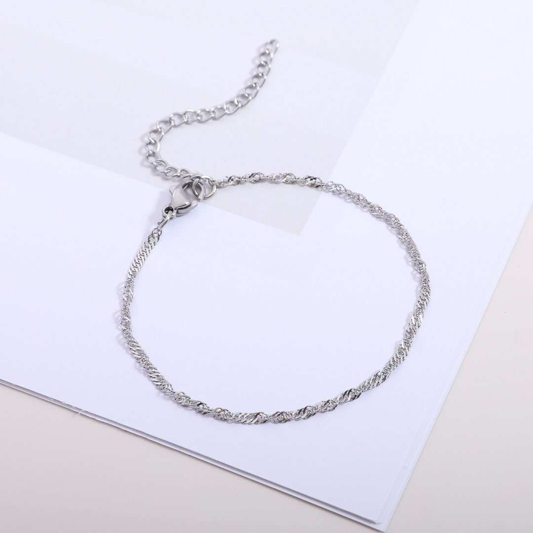 Textured Twisted Chain Bracelet Kalsten