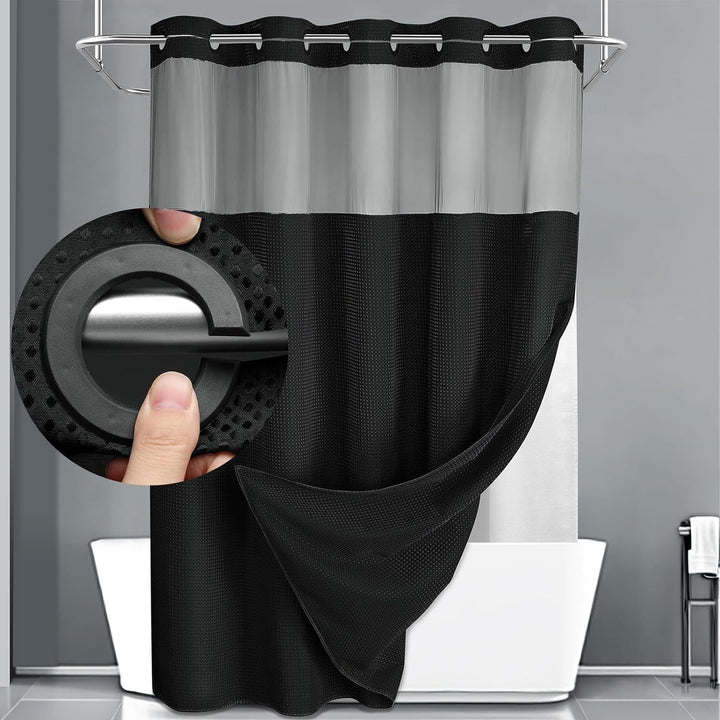 Textured Weave Shower Curtain Kalsten