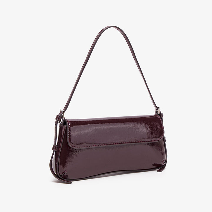 Elegant Glossy Handheld Clutch Bag
