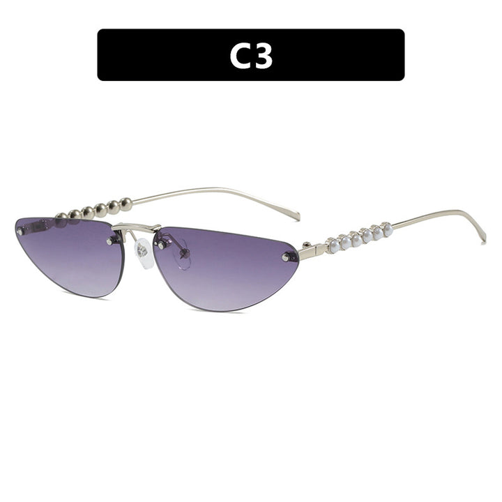 Women's Cat-Eye Sunglasses with Luxurious Details and Protective UV Filter Kalsten