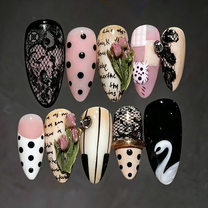 Artistic Premium Press-On Nail Set