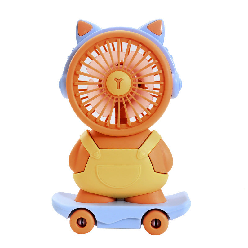 Women Portable Handheld Fan in Creative Animal Design Kalsten