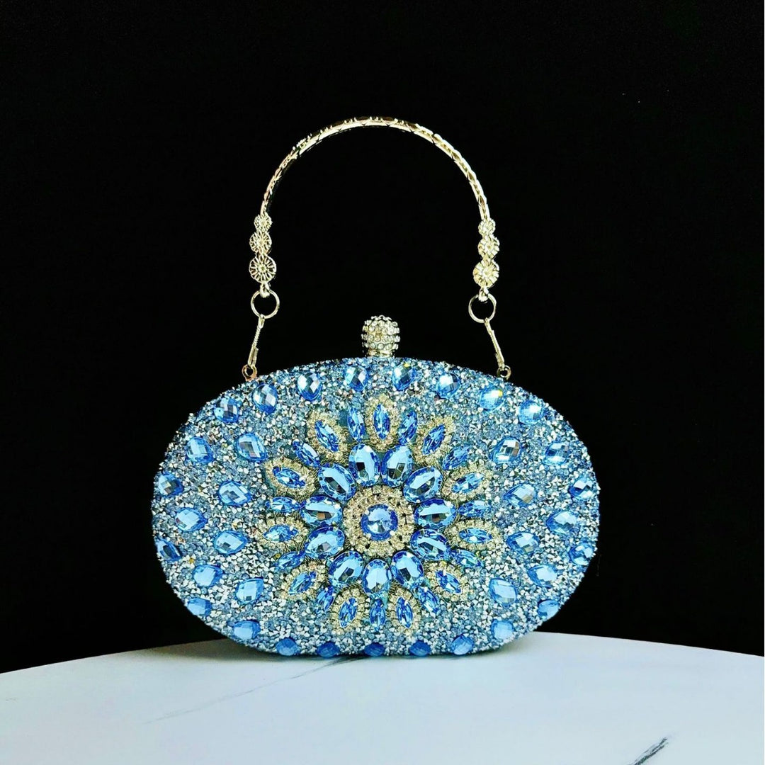 Decorative Bejeweled Evening Handbag