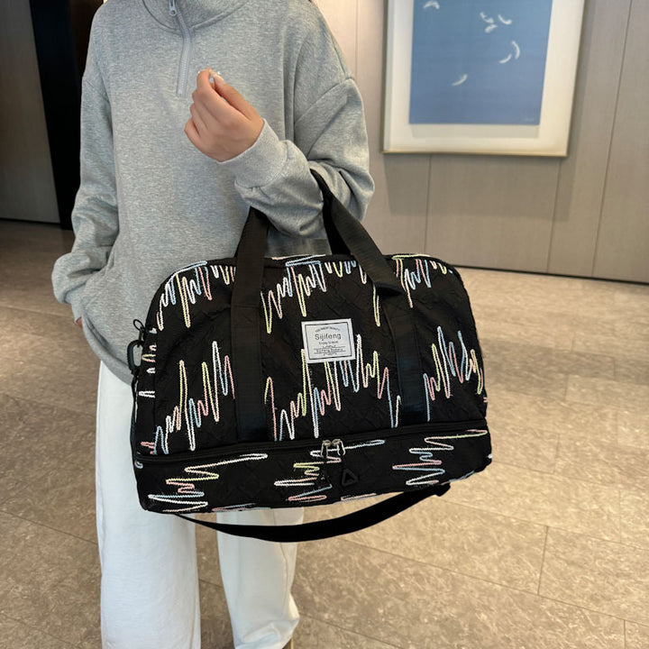 Quilted Lightweight Travel Weekender