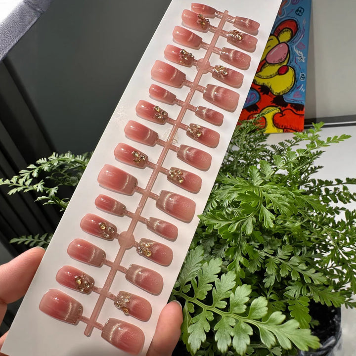 Elegant Decorative Press-On Nail Collection Kalsten