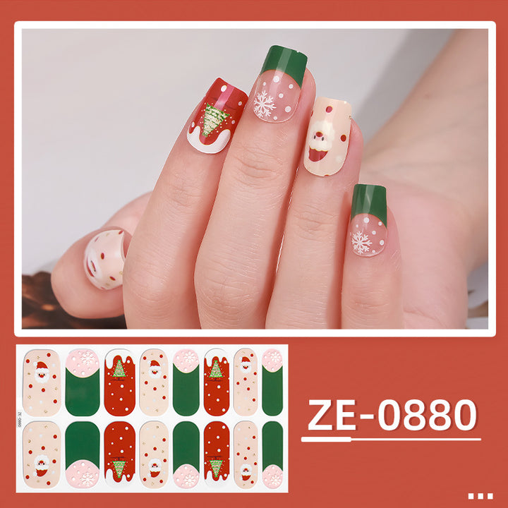 Holiday-Themed Nail Art