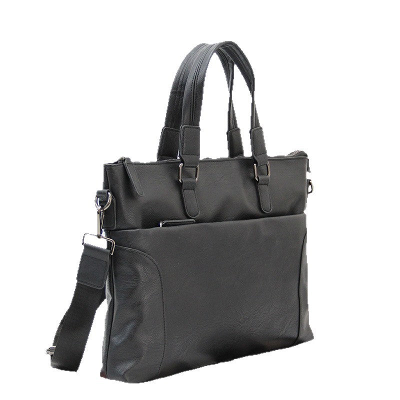 Elegant Briefcase with Removable Shoulder Strap Kalsten