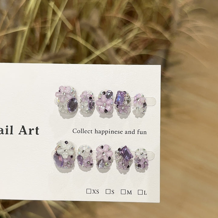 Decorative Resin Nail Art Set