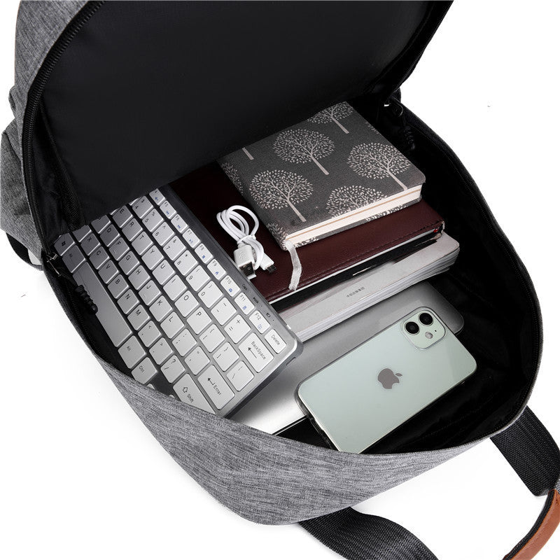 Multi-Compartment Travel Backpack with Detachable Sling Bag Kalsten