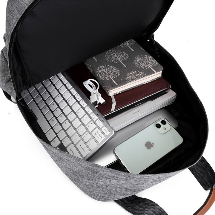 Multi-Compartment Travel Backpack with Detachable Sling Bag Kalsten