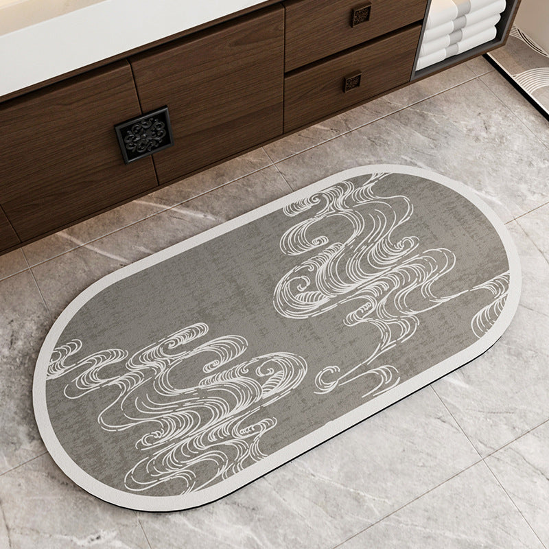 Decorative Bathroom Runner Mat Kalsten