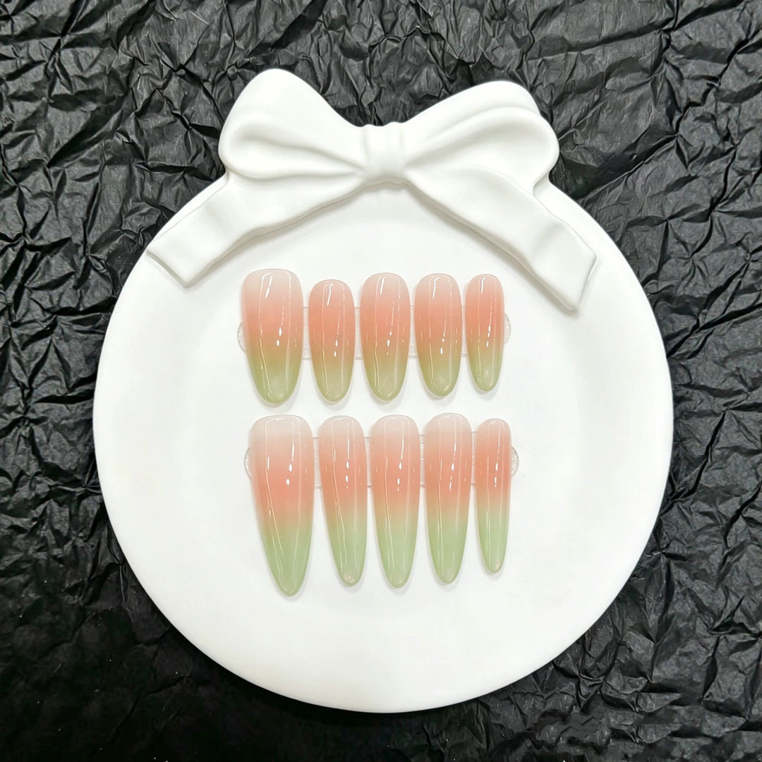 Artistic Ombre Press-On Nail Set