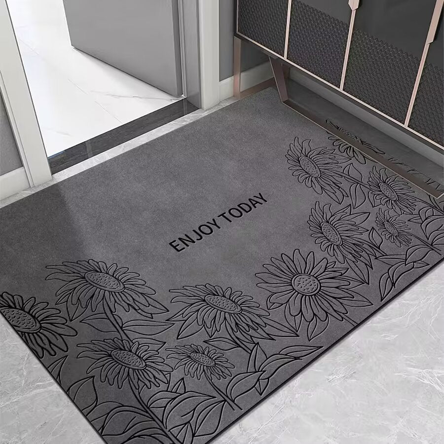 Decorative Motivational Area Rug Kalsten
