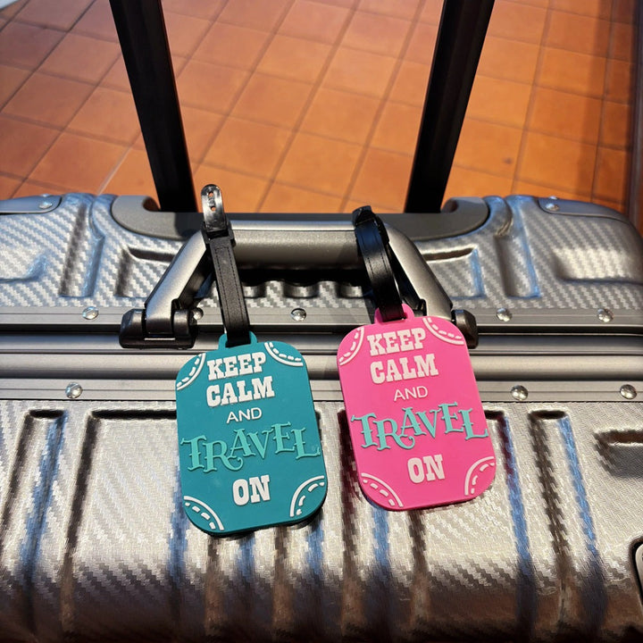 Inspirational Travel Luggage Tag Kalsten