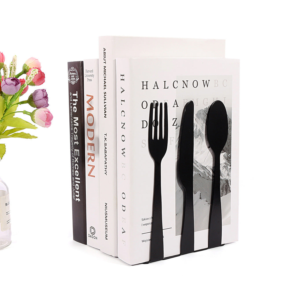 Culinary-Themed Decorative Bookends  1789526258