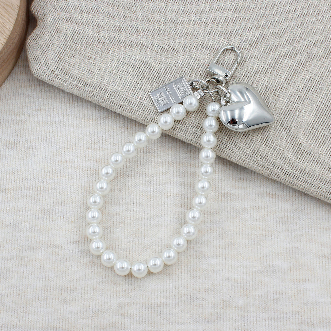 Elegant Pearl Beaded Keychain Kalsten