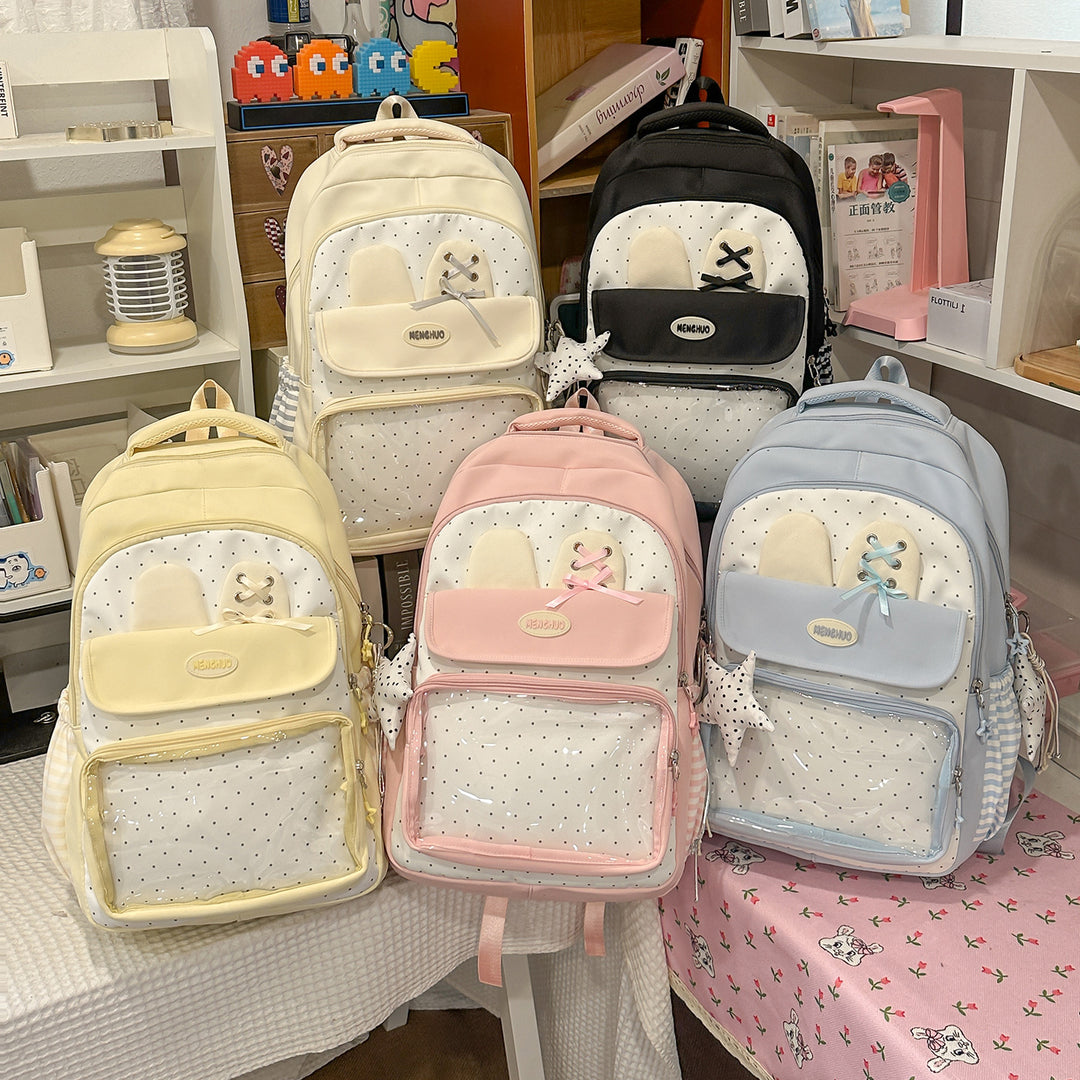 Cute Bunny-Ear Design Backpack Kalsten