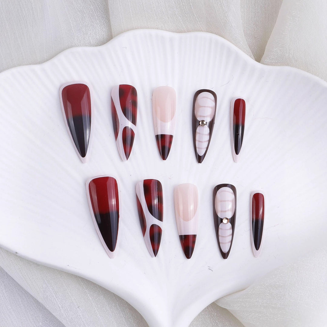 Artistic Stiletto Nail Enhancements