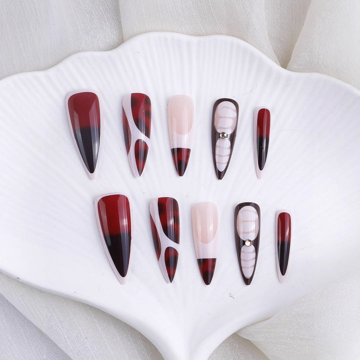 Artistic Stiletto Nail Enhancements