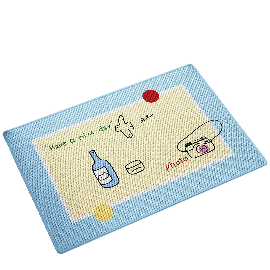 Cartoon-Themed Bathroom Mat Kalsten