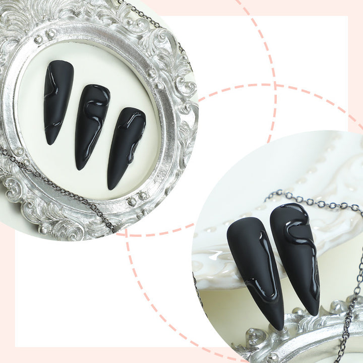 Nail art set with glittering crystal embellishments Kalsten