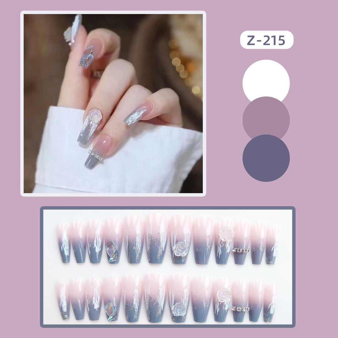 Artistic Press-On Nail Set