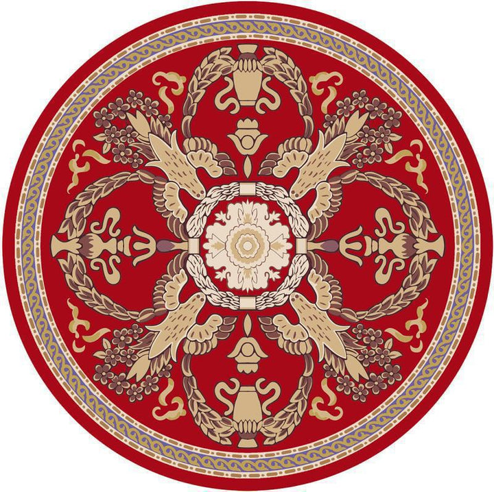 Round Decorative Area Rug Kalsten