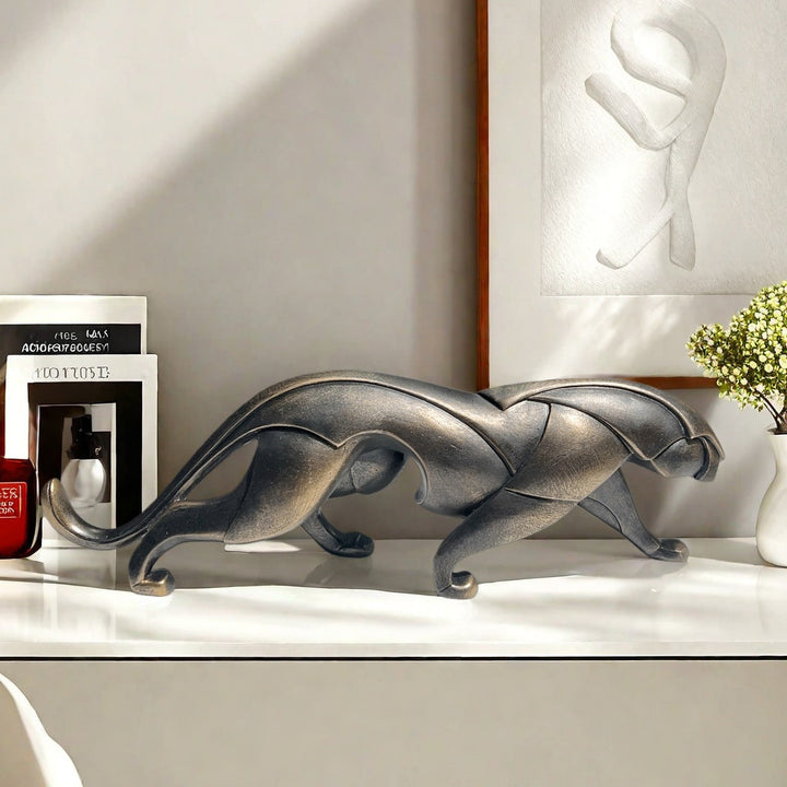 Artistic Panther Sculpture Kalsten