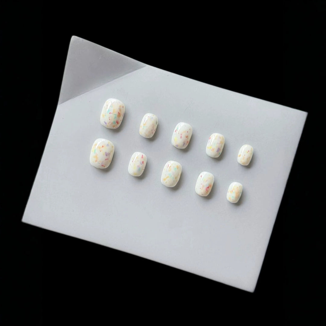Colorful Premium Press-On Nail Art Set