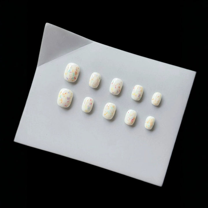 Colorful Premium Press-On Nail Art Set