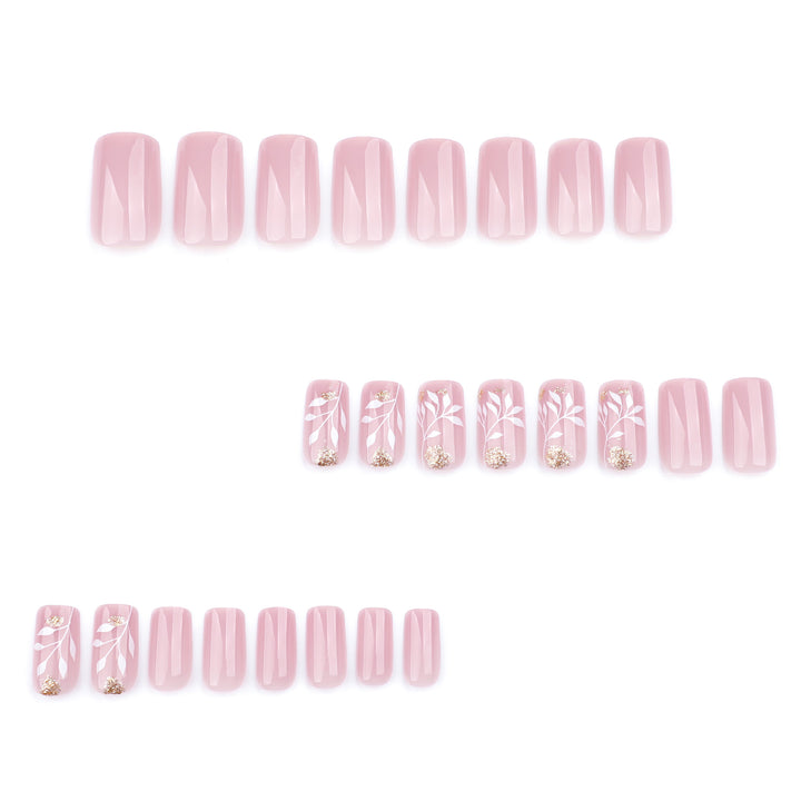 Artful nail art with elegant floral design Kalsten