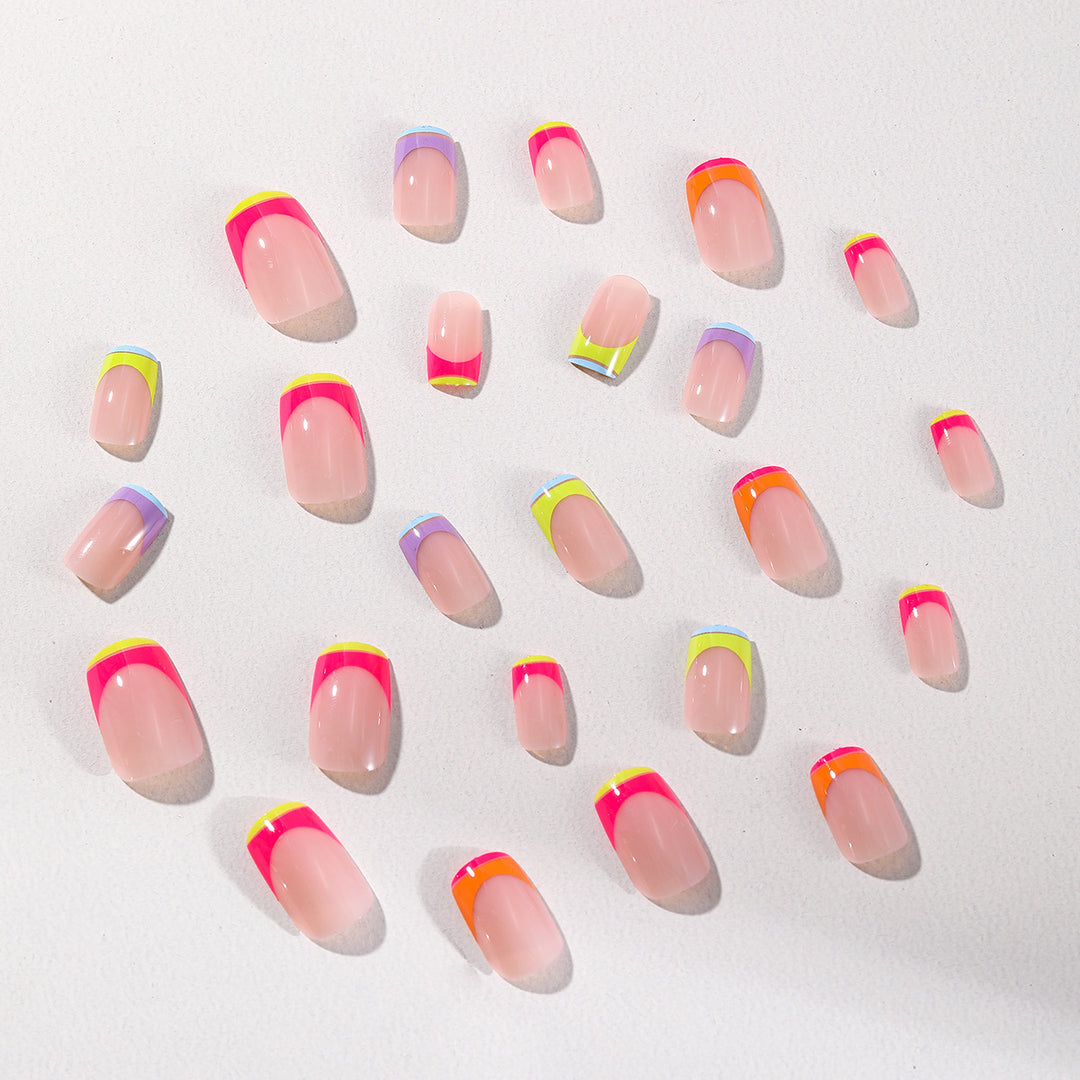 Artistic Gradient Nail Art Extensions Kalsten