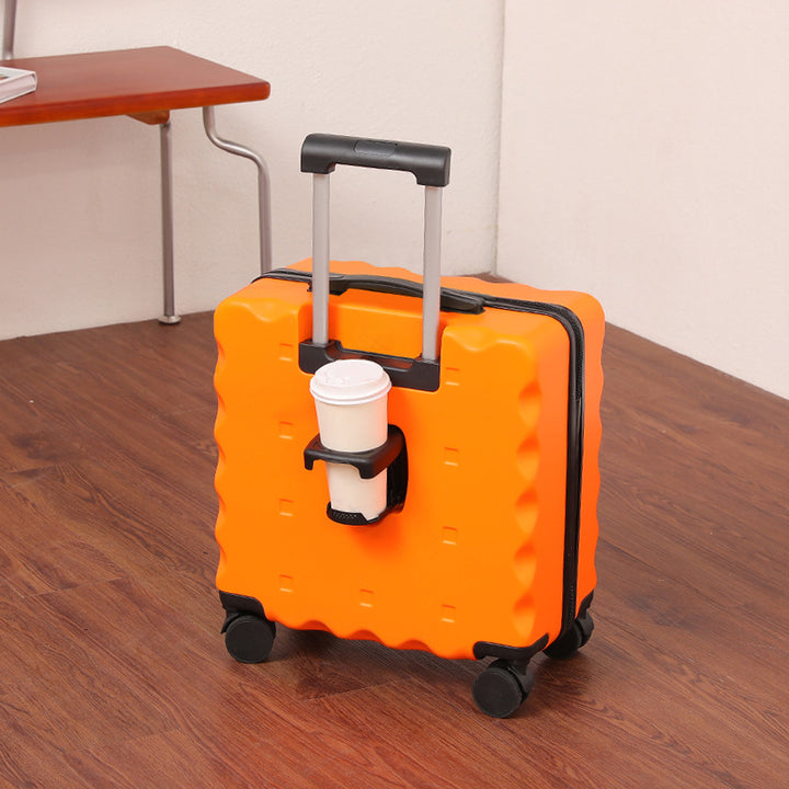 Women's Compact Multi-Compartment Rolling Luggage Kalsten