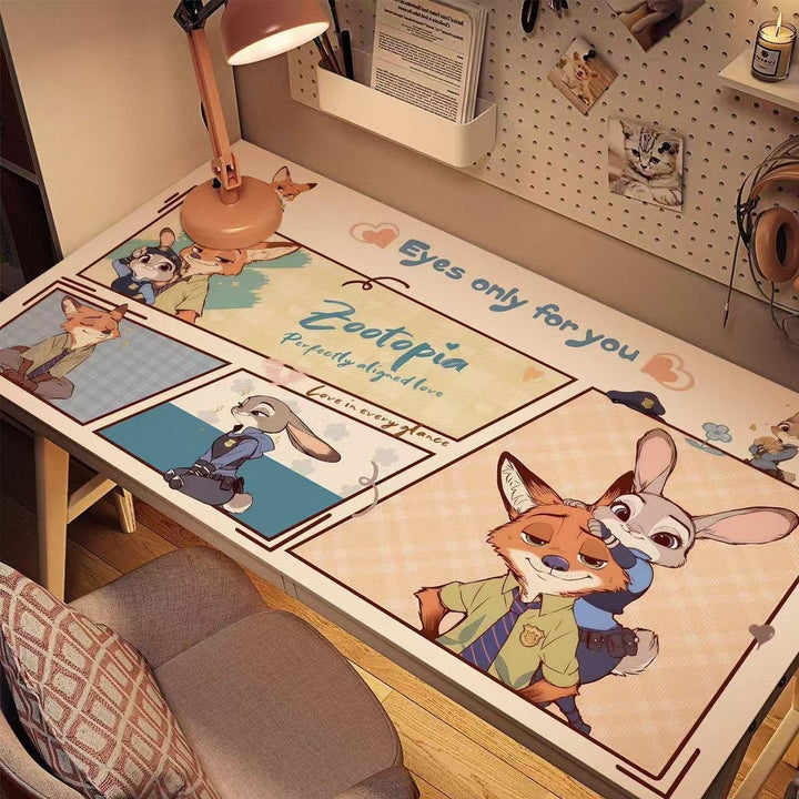 Kids Playful Animal-Themed Desk Mat Kalsten