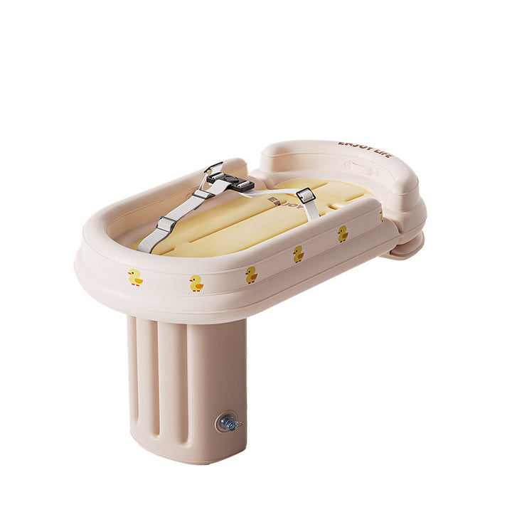 Ladies Inflatable Bathtub with Safety Straps Kalsten