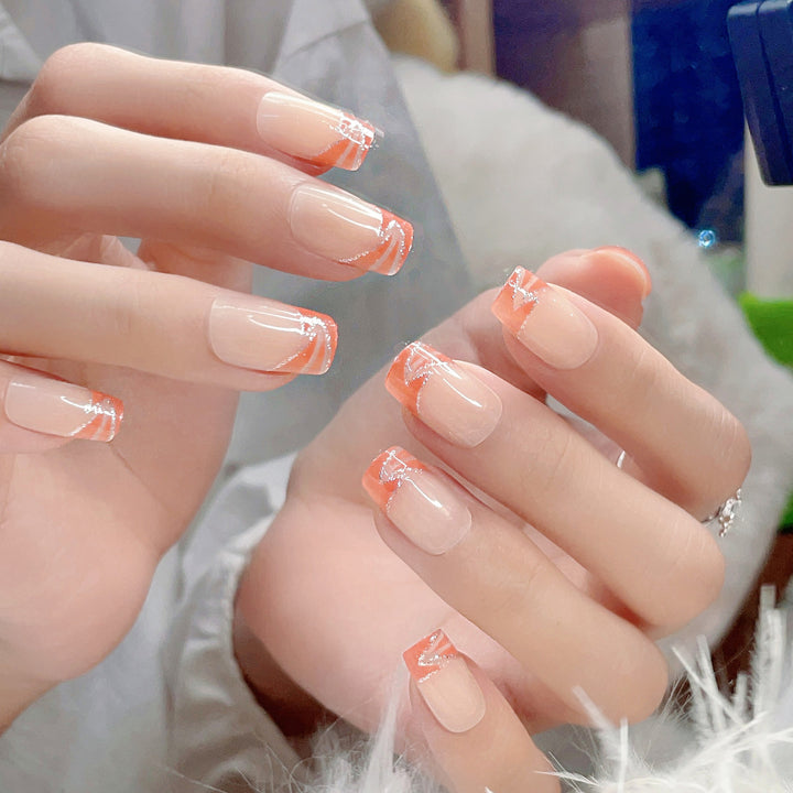 Artistic Gradient Press-On Nail Set