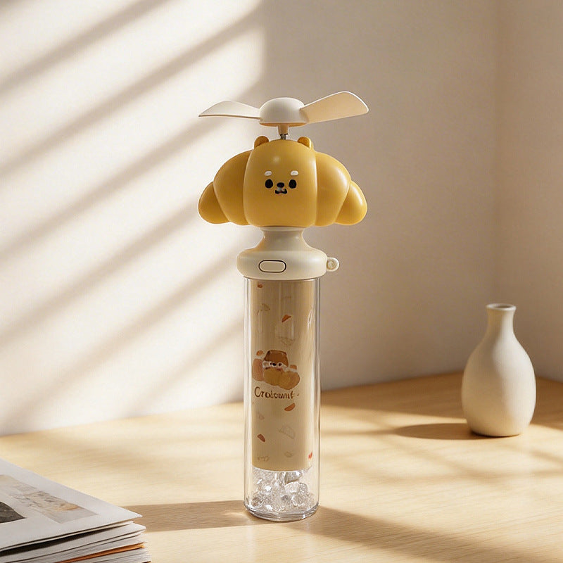 Ladies creative portable mini fan with cat motif Kalsten