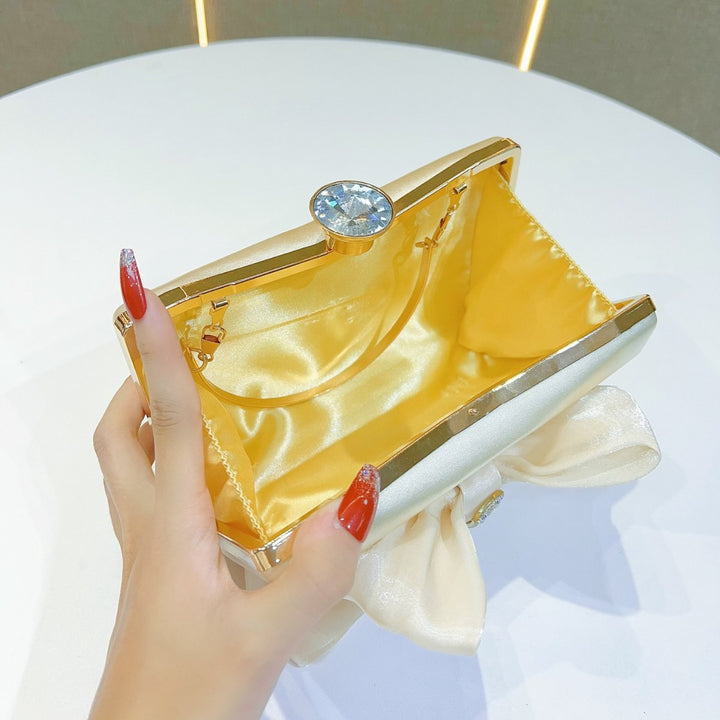 Elegant Satin Evening Clutch