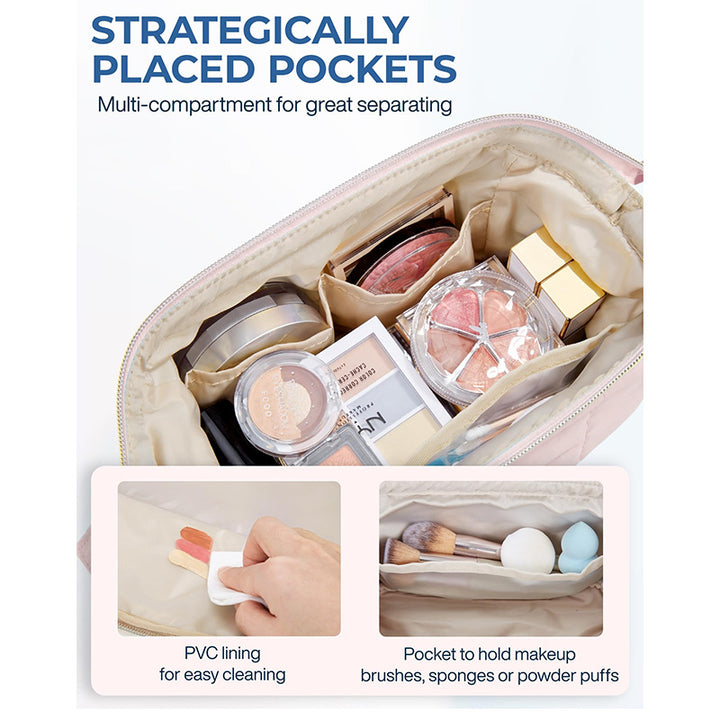 Cosmetic organizer with padded design Kalsten