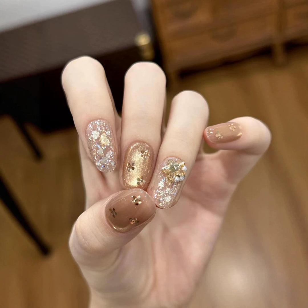 Decorative Glitter Nail Art Extensions