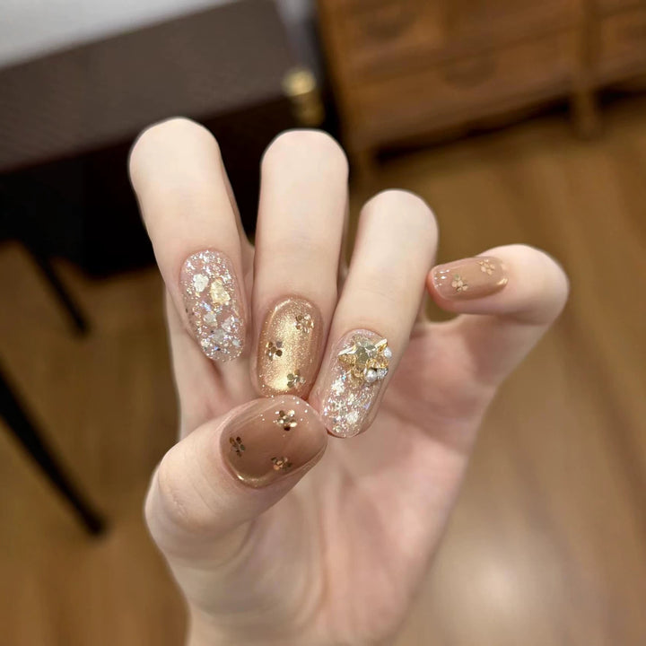 Decorative Glitter Nail Art Extensions