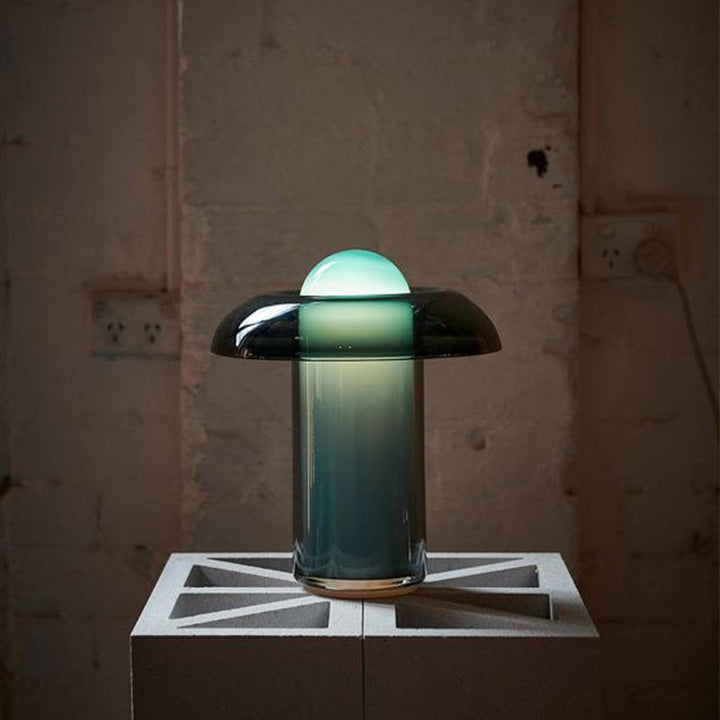 Modern Table Lamp with Elegant Glass Shade