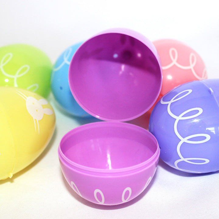 Decorative Bunny-Themed Easter Egg Containers Kalsten