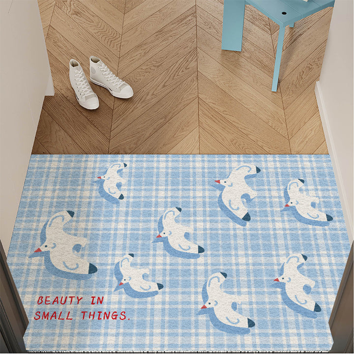 Cozy Fruit-Themed Doormat